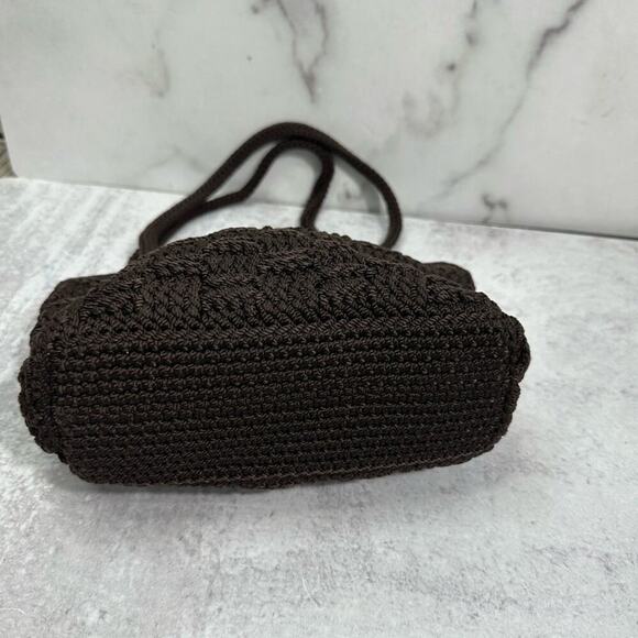 The Sak Brown Crocheted Woven Mini Handbag - Picture 5 of 13